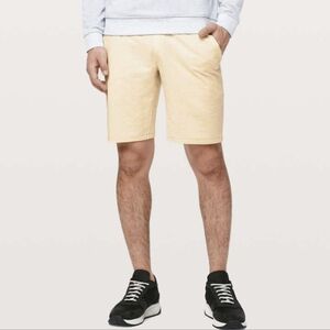 Lululemon City Sweat Short 9" Yellow Men's Small M7AB5S